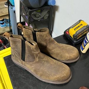 Slip on timberland boots